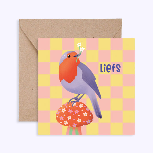 Wenskaart - Liefs
